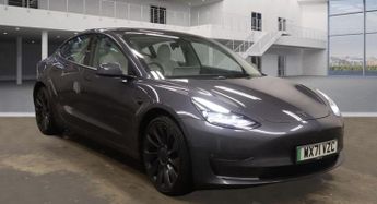 Tesla Model 3 (Dual Motor) Performance Saloon 4dr Electric Auto 4WDE (Performa