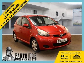 Toyota AYGO 1.0 VVT-i Ice Hatchback 5dr Petrol Manual Euro 5 (67 ps)