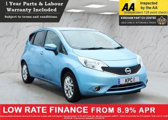 Nissan Note 1.2 12V Acenta Hatchback 5dr Petrol Manual Euro 5 (s/s) (80 ps) 
