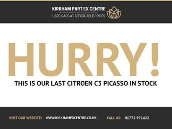 CITROEN C3 PICASSO 1.6 HDi VTR+ MPV 5dr Diesel Manual Euro 5 (90 ps) MOT AUGUST 202