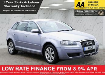 Audi A3 1.6 FSI SE Sportback 5dr Petrol Manual (161 g/km, 113 bhp) MOT J