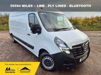 Vauxhall Movano 2.3 CDTi 3500 BiTurbo Edition Panel Van 5dr Diesel Manual FWD L3