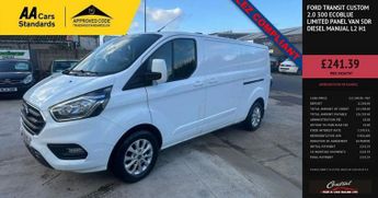 Ford Transit 2.0 300 EcoBlue Limited Panel Van 5dr Diesel Manual L2 H1 Euro 6