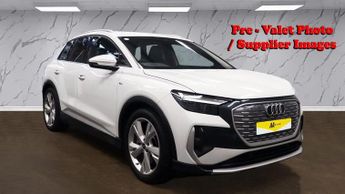 AUDI Q4 E-TRON 40 S line SUV 5dr Electric Auto 82kWh (204 ps)