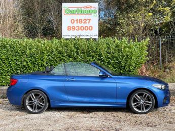 BMW 2 SERIES 1.5 218i GPF M Sport Convertible 2dr Auto 