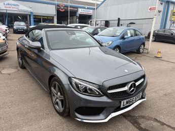 Mercedes C Class 2.1 C220d AMG Line Cabriolet 2dr Diesel G-Tronic+ Euro 6 (s/s) (