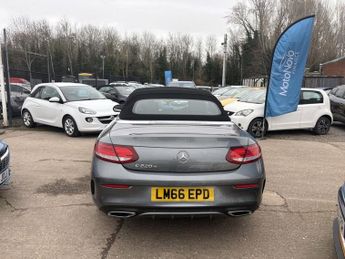MERCEDES-BENZ C-CLASS 2.1 C220d AMG Line Cabriolet 2dr Diesel G-Tronic+ Euro 6 (s/s) (
