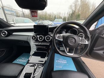 MERCEDES-BENZ C-CLASS 2.1 C220d AMG Line Cabriolet 2dr Diesel G-Tronic+ Euro 6 (s/s) (