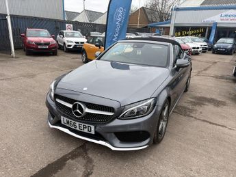 MERCEDES-BENZ C-CLASS 2.1 C220d AMG Line Cabriolet 2dr Diesel G-Tronic+ Euro 6 (s/s) (