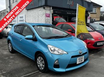 Toyota Aqua 1.5 Automatic Petrol Hybrid Hatchback Blue 5dr