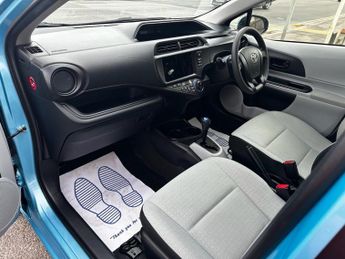 TOYOTA AQUA 1.5 Automatic Petrol Hybrid Hatchback Blue 5dr