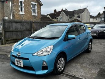 TOYOTA AQUA 1.5 Automatic Petrol Hybrid Hatchback Blue 5dr
