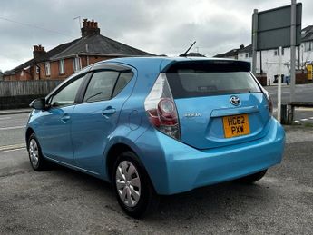 TOYOTA AQUA 1.5 Automatic Petrol Hybrid Hatchback Blue 5dr