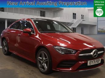 Mercedes CLA 1.3 CLA250e 15.6kWh AMG Line (Premium Plus) Coupe 4dr Petrol Plu