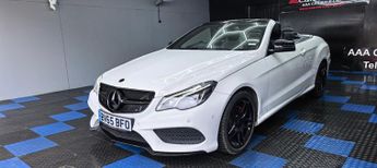 MERCEDES-BENZ E CLASS 2.1 E220 BlueTEC AMG Line Cabriolet 2dr Diesel G-Tronic+ Euro 6 