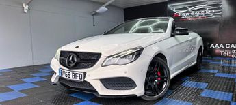 MERCEDES-BENZ E CLASS 2.1 E220 BlueTEC AMG Line Cabriolet 2dr Diesel G-Tronic+ Euro 6 