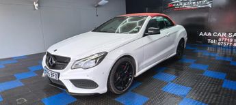 MERCEDES-BENZ E CLASS 2.1 E220 BlueTEC AMG Line Cabriolet 2dr Diesel G-Tronic+ Euro 6 