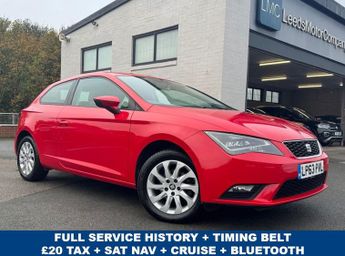 SEAT Leon 1.6 TDI CR SE Sport Coupe 3dr Diesel DSG Euro 5 (s/s) (105 ps)