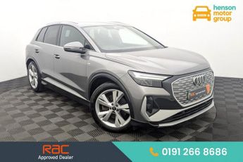 AUDI Q4 E-TRON 40 S line SUV 5dr Electric Auto 82kWh (204 ps)