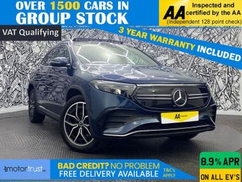 MERCEDES-BENZ EQA EQA 250 66.5kWh AMG Line (Premium) SUV 5dr Electric Auto (190 ps