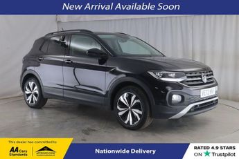 VOLKSWAGEN T-CROSS 1.0 TSI Black Edition SUV 5dr Petrol DSG Euro 6 (s/s) (110 ps)