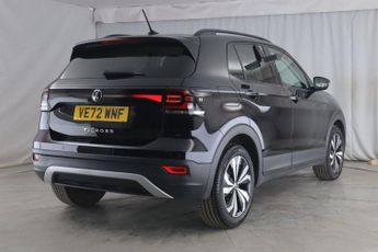 VOLKSWAGEN T-CROSS 1.0 TSI Black Edition SUV 5dr Petrol DSG Euro 6 (s/s) (110 ps)