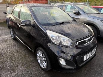 Kia Picanto 1.25 3 Hatchback 5dr Petrol Manual Euro 5 (84 bhp)