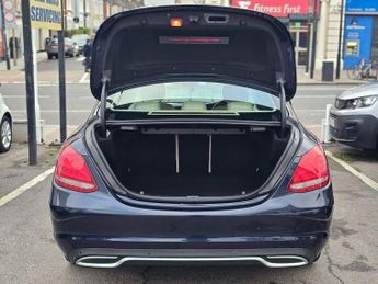 MERCEDES-BENZ C-CLASS AUTOMATIC 2.0 C200 Sport Saloon 4dr Petrol 7G-Tronic+ Euro 6 (s/