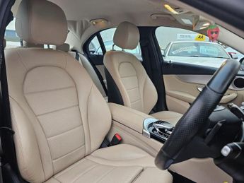 MERCEDES-BENZ C-CLASS AUTOMATIC 2.0 C200 Sport Saloon 4dr Petrol 7G-Tronic+ Euro 6 (s/