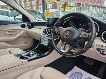 MERCEDES-BENZ C-CLASS AUTOMATIC 2.0 C200 Sport Saloon 4dr Petrol 7G-Tronic+ Euro 6 (s/