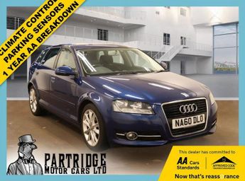 Audi A3 1.4 TFSI Sport Sportback 5dr Petrol Manual Euro 5 (s/s) (125 ps)