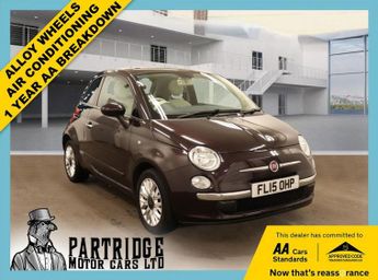 Fiat 500 1.2 Lounge Hatchback 3dr Petrol Manual Euro 6 (s/s) (69 bhp)