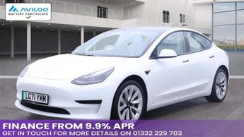 Tesla Model 3 Standard Range Plus Saloon 4dr Electric Auto RWD (241 bhp)
