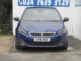 PEUGEOT 308 1.6 BlueHDi GT Line Hatchback 5dr Diesel EAT Euro 6 (s/s) (120 p