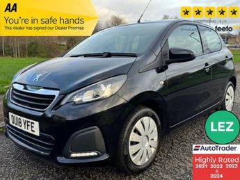 Peugeot 108 1.0 Active Hatchback 5dr Petrol Manual Euro 6 (72 ps)