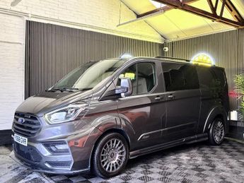 FORD TRANSIT CUSTOM 2.0 320 EcoBlue Limited Crew Van Double Cab 5dr Diesel Auto L2 H