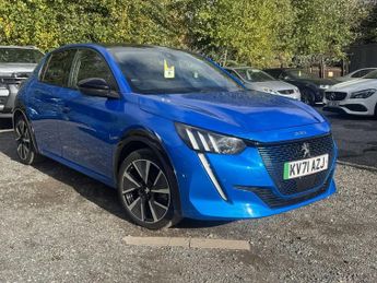 PEUGEOT E-208 50kWh GT Hatchback 5dr Electric Auto (136 ps)