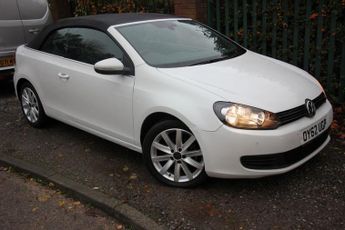 Volkswagen Golf TDi 1.6 TDI BlueMotion Tech SE Cabriolet 2dr Diesel Manual Euro 5 (s