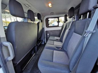 FORD TRANSIT CUSTOM 2.0 300 EcoBlue Leader Crew Van Double Cab 5dr Diesel Manual L1 