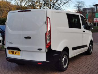 FORD TRANSIT CUSTOM 2.0 300 EcoBlue Leader Crew Van Double Cab 5dr Diesel Manual L1 