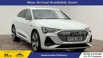 AUDI E-TRON 55 S line Sportback 5dr Electric Auto quattro 95kWh (408 ps)