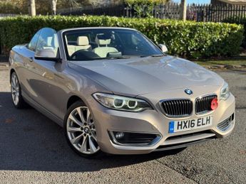 BMW 218 2.0 218d Luxury Convertible 2dr Diesel Auto Euro 6 (s/s) (150 ps