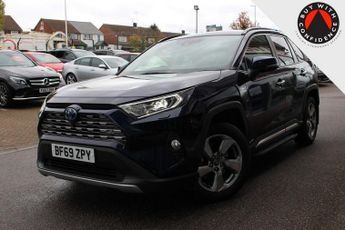 TOYOTA RAV4 2.5 VVT-h Excel SUV 5dr Petrol Hybrid CVT 4WD Euro 6 (s/s) (222 