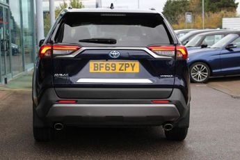 TOYOTA RAV4 2.5 VVT-h Excel SUV 5dr Petrol Hybrid CVT 4WD Euro 6 (s/s) (222 