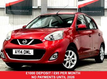 Nissan Micra 1.2 Acenta Hatchback 5dr Petrol Manual Euro 5 (80 ps)