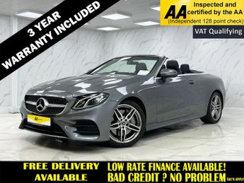 MERCEDES-BENZ E-CLASS 2.0 E300 GPF AMG Line Cabriolet 2dr Petrol G-Tronic+ Euro 6 (s/s