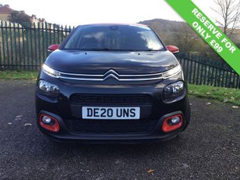 CITROEN C3 1.2 PureTech Flair Plus Hatchback 5dr Petrol Manual Euro 6 (s/s)