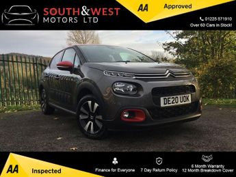 Citroen C3 1.2 PureTech Flair Plus Hatchback 5dr Petrol Manual Euro 6 (s/s)