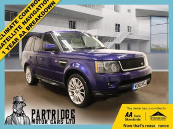 Land Rover Range Rover Sport 3.0 TD V6 HSE SUV 5dr Diesel CommandShift 4WD Euro 4 (245 ps)