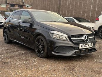 Mercedes A Class 1.5 A180d AMG Line Hatchback 5 Door Diesel Manual Black Euro 6 